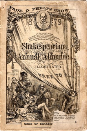 O.   Phelps Brown - Shakespearian annual almanac 1879